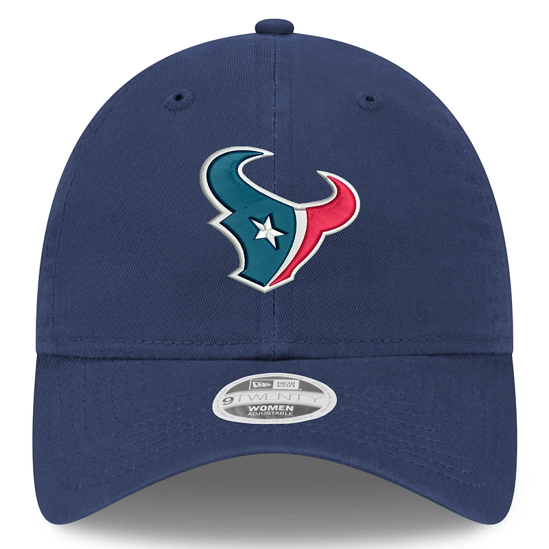 Women's New Era Navy Houston Texans Core Classic 9TWENTY Adjustable Hat