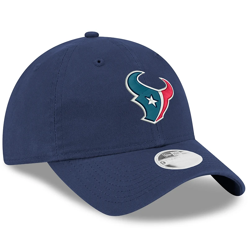 Women's New Era Navy Houston Texans Core Classic 9TWENTY Adjustable Hat