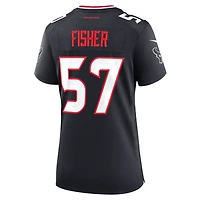 Women's Nike Blake Fisher  Navy Houston Texans Team Game Jersey