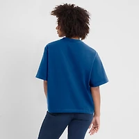 T-shirt Nike bleu Glory Arch Boxy pour femme des Houston Texans