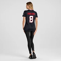 Maillot Nike C.J. Gardner-Johnson bleu marine pour femme des Houston Texans