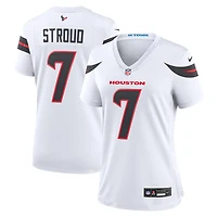 Maillot de match Nike C.J. Stroud Houston Texans pour femme, blanc