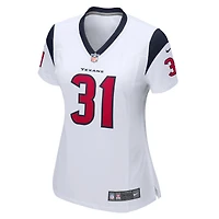 Women's Nike Dameon Pierce White Houston Texans Game Player Jersey