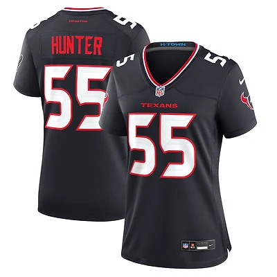 Women's Nike Danielle Hunter Navy Houston Texans Team Game Jersey