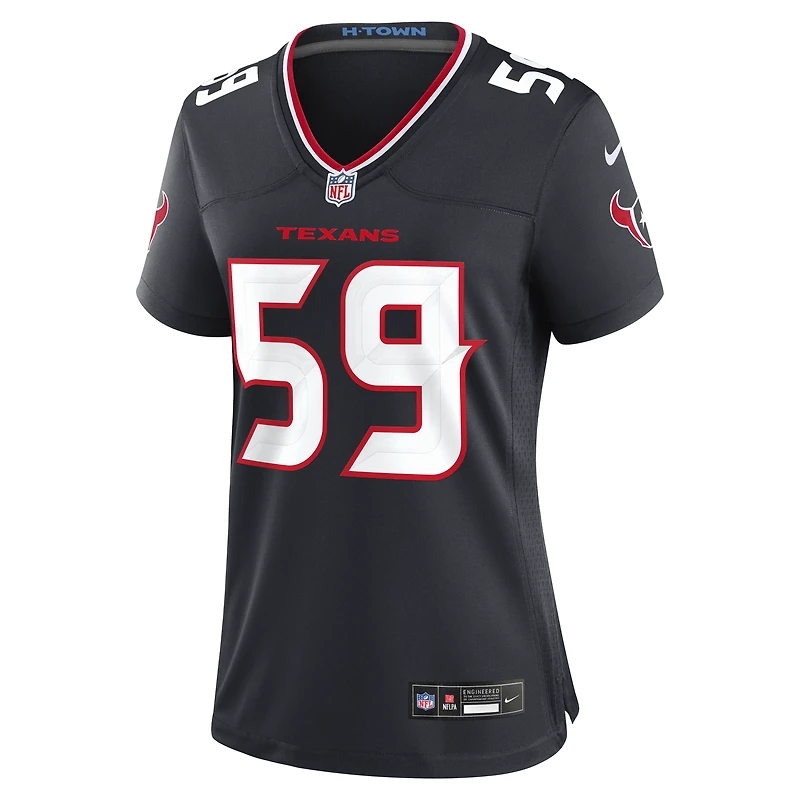 Women's Nike DeMeco Ryans Navy Houston Texans Team Retired Game Jersey