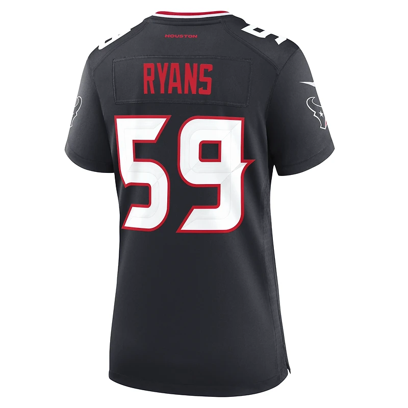 Women's Nike DeMeco Ryans Navy Houston Texans Team Retired Game Jersey