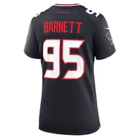 Women's Nike Derek Barnett  Navy Houston Texans Team Game Jersey
