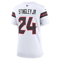 Maillot de match Nike Derek Stingley Jr. des Houston Texans pour femme, blanc