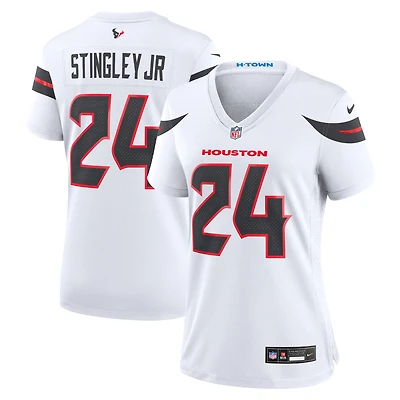 Maillot de match Nike Derek Stingley Jr. des Houston Texans pour femme, blanc