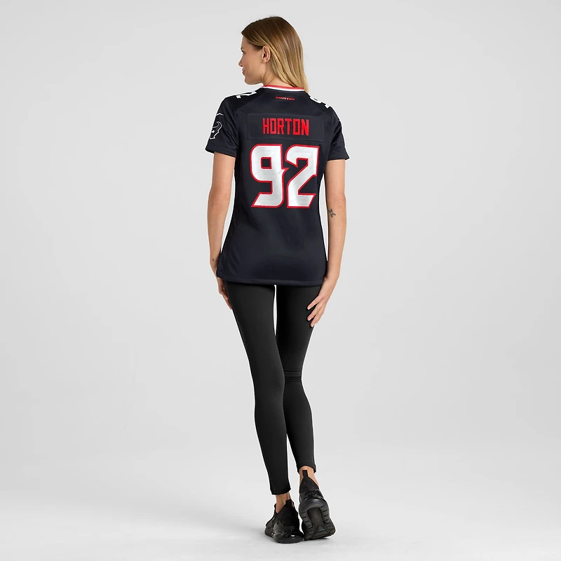 Women's Nike Dylan Horton Navy Houston Texans Team Game Jersey