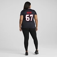 Women's Nike Ed Ingram  Navy Houston Texans Team Game Jersey