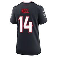 Maillot Nike Jaylin Noel bleu marine pour femme des Houston Texans