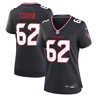 Women's Nike Jerome Carvin  Navy Houston Texans Team Game Jersey