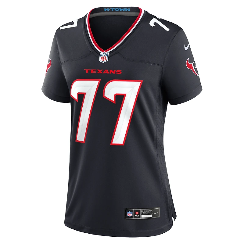 Maillot de match Nike LaDarius Henderson pour femmes, bleu marine, Houston Texans
