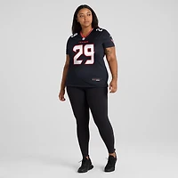 Maillot de match Nike M.J. Stewart bleu marine pour femme des Houston Texans