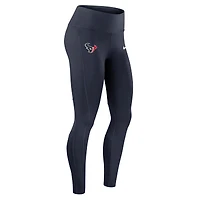 Legging Nike Primetime Epic Fast Dri-FIT bleu marine pour femme des Houston Texans