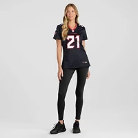 Maillot Nike Nick Chubb bleu marine pour femme des Houston Texans