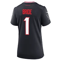 Women's Nike Number 1 Bride Navy Houston Texans Game Jersey