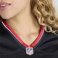Women's Nike Quintez Cephus  Navy Houston Texans Team Game Jersey