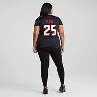 Maillot de match l'équipe Nike Russ Yeast Navy Houston Texans pour femme