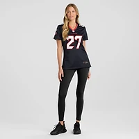 Maillot de match l'équipe des Houston Texans Nike Troy Pride pour femmes, bleu marine