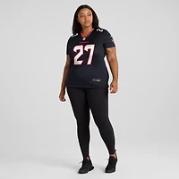 Maillot de match l'équipe des Houston Texans Nike Troy Pride pour femmes, bleu marine