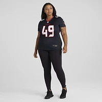 Maillot Nike Tucker Addington bleu marine pour femme des Houston Texans