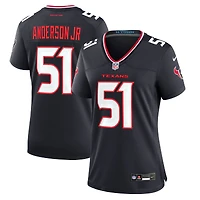 Maillot de match Nike Will Anderson Jr. pour femme, bleu marine, Houston Texans