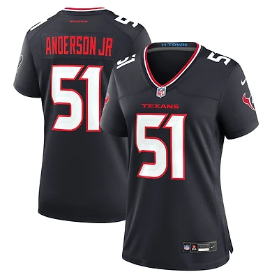 Maillot de match Nike Will Anderson Jr. pour femme, bleu marine, Houston Texans
