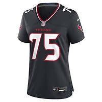 Maillot de match Nike Wyatt Teller bleu marine des Houston Texans pour femmes
