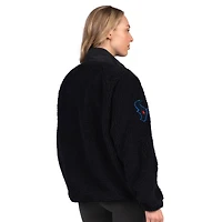 Veste sherpa On the Ball bleu marine pour femme des Houston Texans