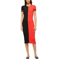 Women's STAUD  Navy/Red Houston Texans Colleen Dress