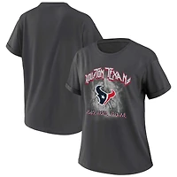 T-shirt boyfriend anthracite Houston Texans pour femme WEAR by Erin Andrews