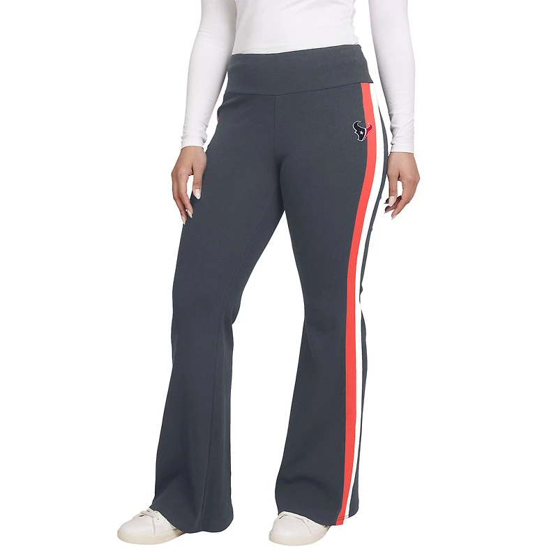 Pantalon de yoga tri-blend bleu marine des Houston Texans pour femme WEAR by Erin Andrews