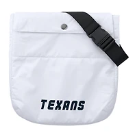Women's WEAR by Erin Andrews  White Houston Texans Packaway Full-Zip Puffer Jacket