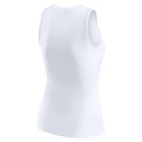 Women's WEAR by Erin Andrews  White Houston Texans Ribbed Graphic Tank Top