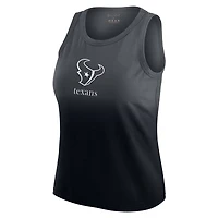 Women's WEAR by Erin Andrews x Gracie Hunt Navy Houston Texans Ombre Tank Top