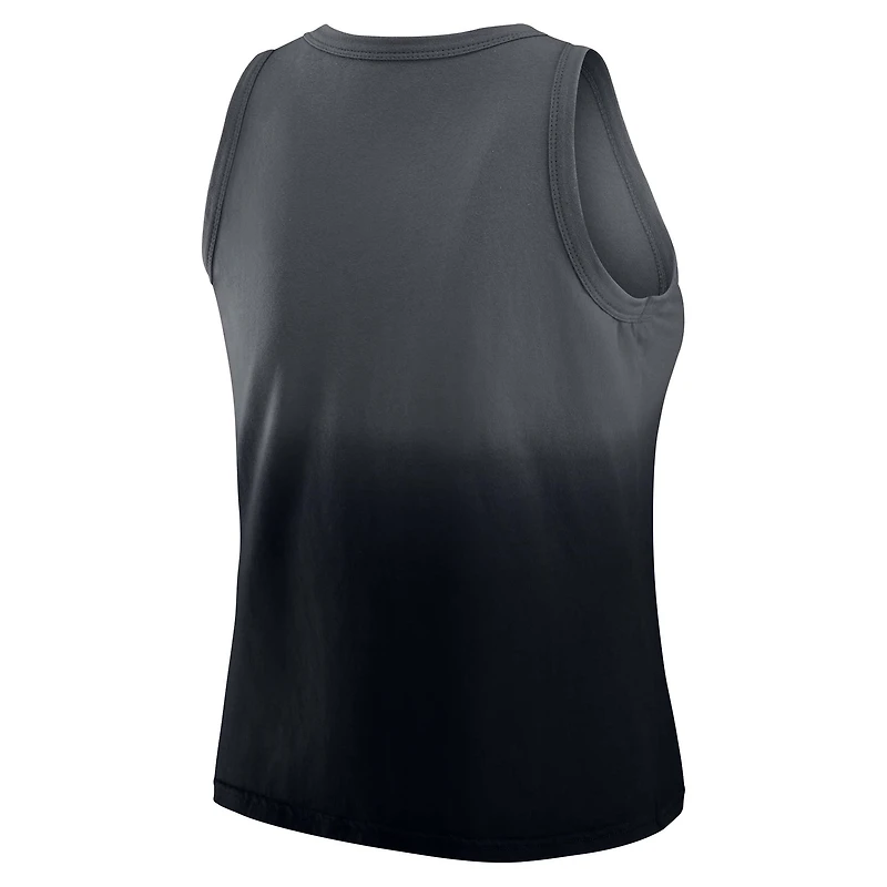 Women's WEAR by Erin Andrews x Gracie Hunt Navy Houston Texans Ombre Tank Top