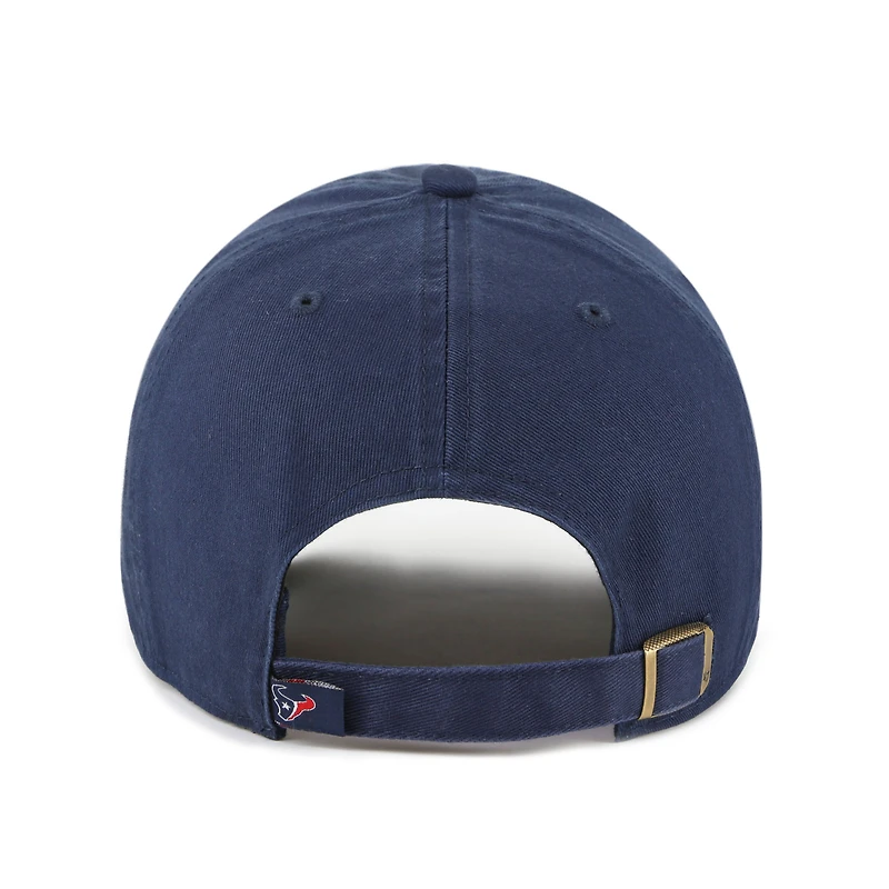 Casquette ajustable « 47 Navy Houston Texans Logo Clean Up » pour jeunes