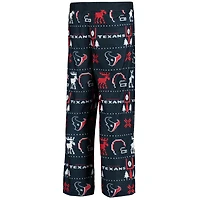 Ensemble de pyjama vacances pour Junior marine Houston Texans Logo Allover Print T-shirt à manches longues et pantalon