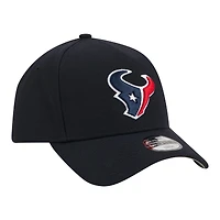 Casquette ajustable New Era bleu marine Houston Texans 9FORTY pour jeunes