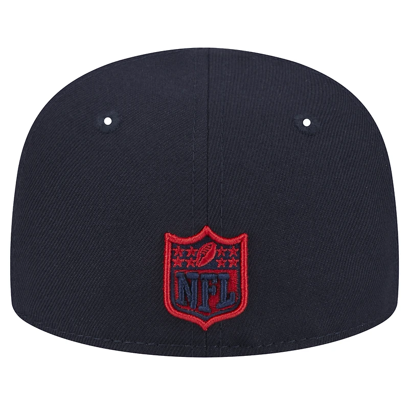 Casquette ajustée New Era pour jeunes Houston Texans bleu marine 59FIFTY