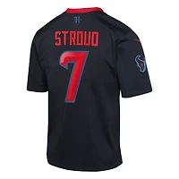 Maillot Nike C.J. Stroud bleu marine pour jeunes des Houston Texans