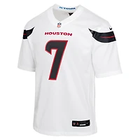 Maillot Nike C.J. Stroud blanc pour jeune des Houston Texans