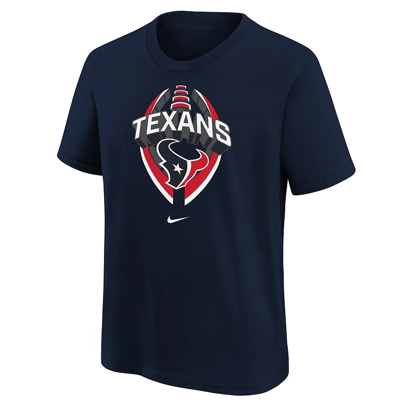 Youth Nike Navy Houston Texans Icon Legend T-Shirt