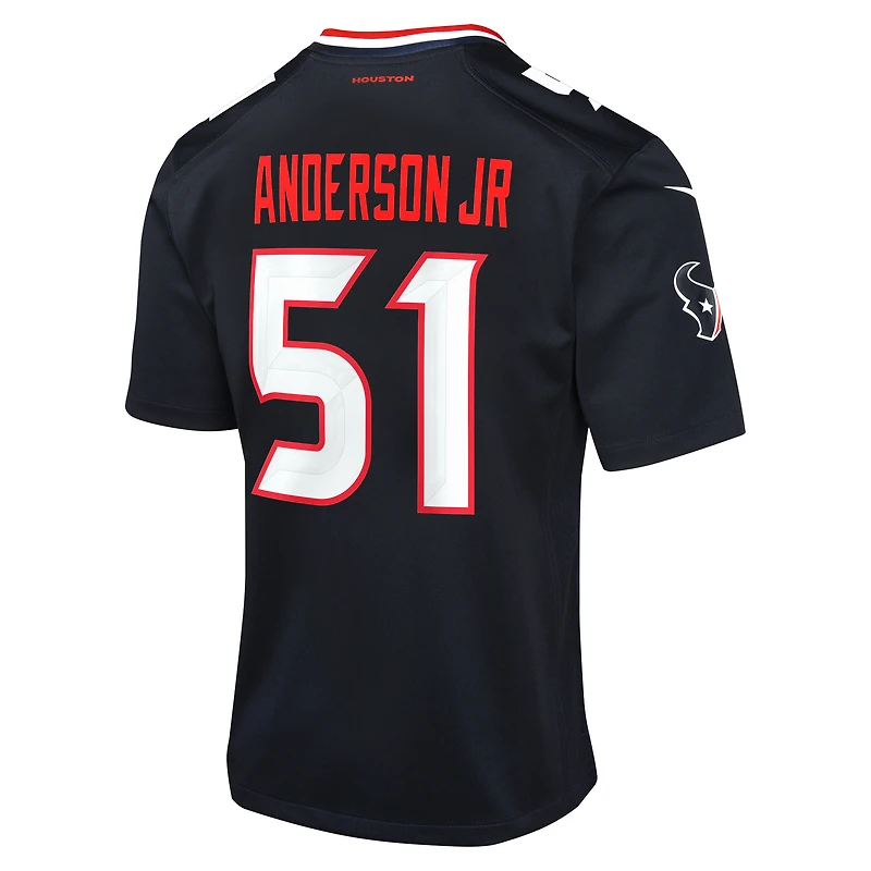 Youth Nike Will Anderson Jr. Navy Houston Texans Game Jersey