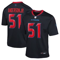 Maillot Nike Will Anderson Jr. bleu marine des Houston Texans pour jeune