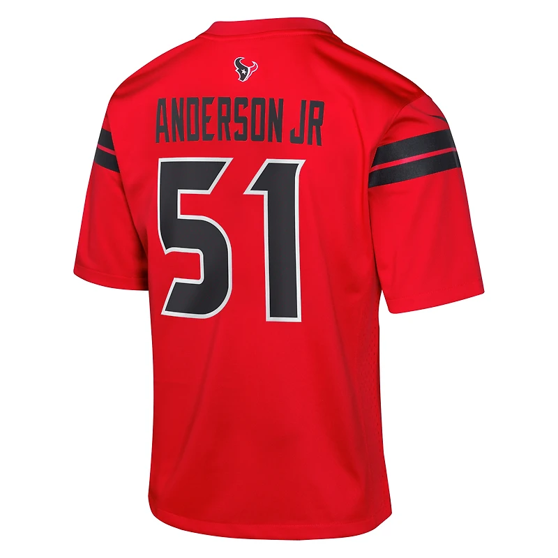 Youth Nike Will Anderson Jr. Red Houston Texans Game Jersey