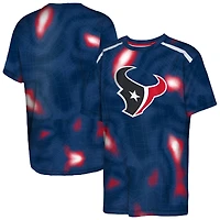 T-shirt Dri-Tek bleu marine pour jeunes des Houston Texans