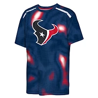 T-shirt Dri-Tek bleu marine pour jeunes des Houston Texans